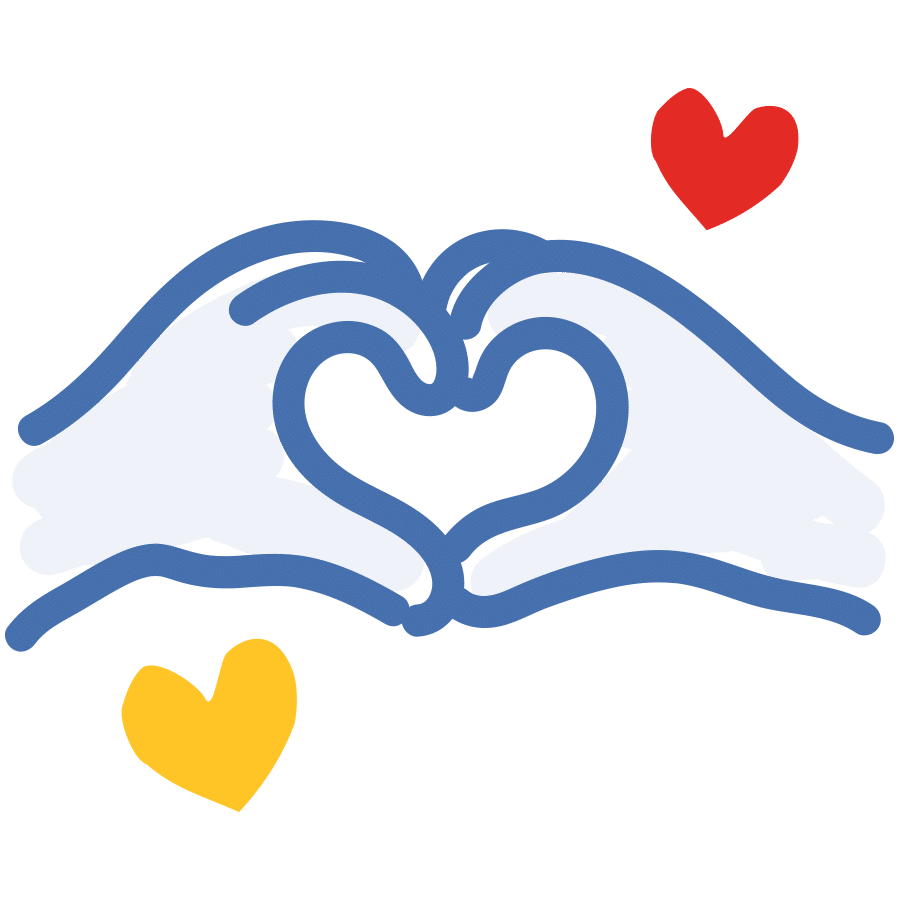 Hands forming heart-RGB